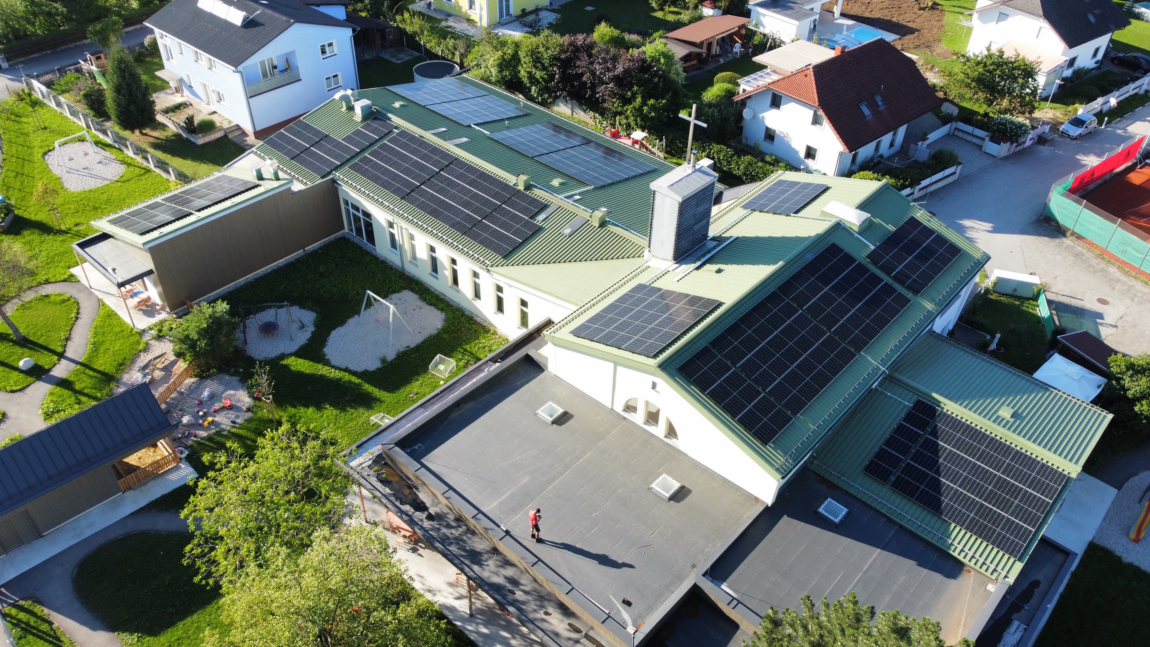 Kindergarten Stadl Paura - Photovoltaik